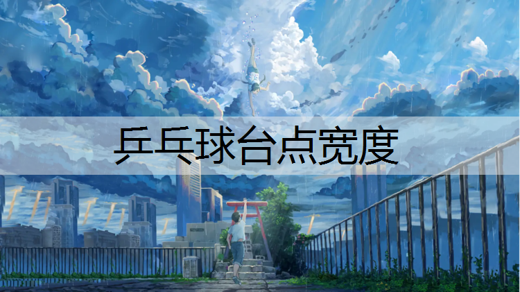 乒乓球台点宽度