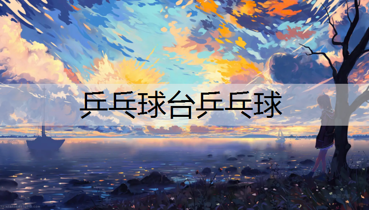 乒乓球台乒乓球