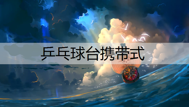 乒乓球台携带式