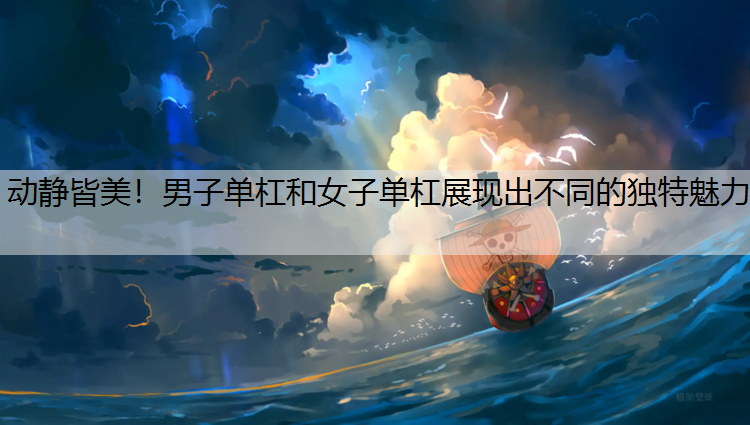 动静皆美！男子单杠和女子单杠展现出不同的独特魅力